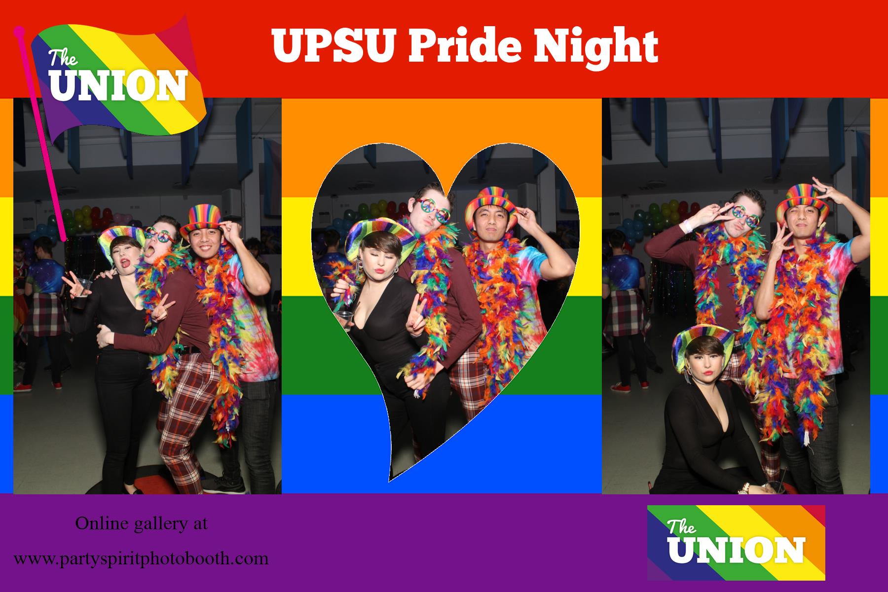 UPSU Pride Night | View more photos from the event at gallery.partyspiritphotobooth.com/u/PartySpiritPhotoBooth/UPSU-Pride-Night